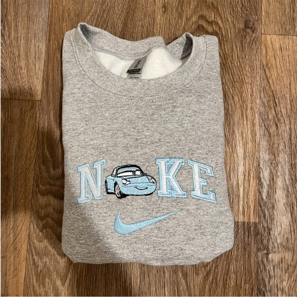 Nike Sally Cars gray sweatshirt